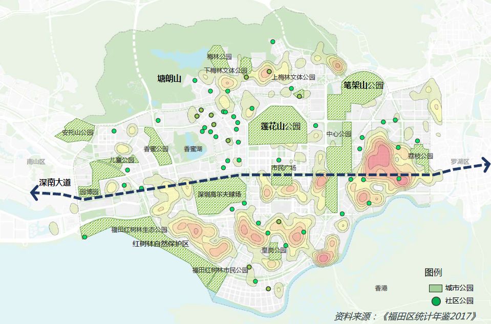 未来深圳人或能坐缆车游览市中心深圳中心区未来规划图曝光