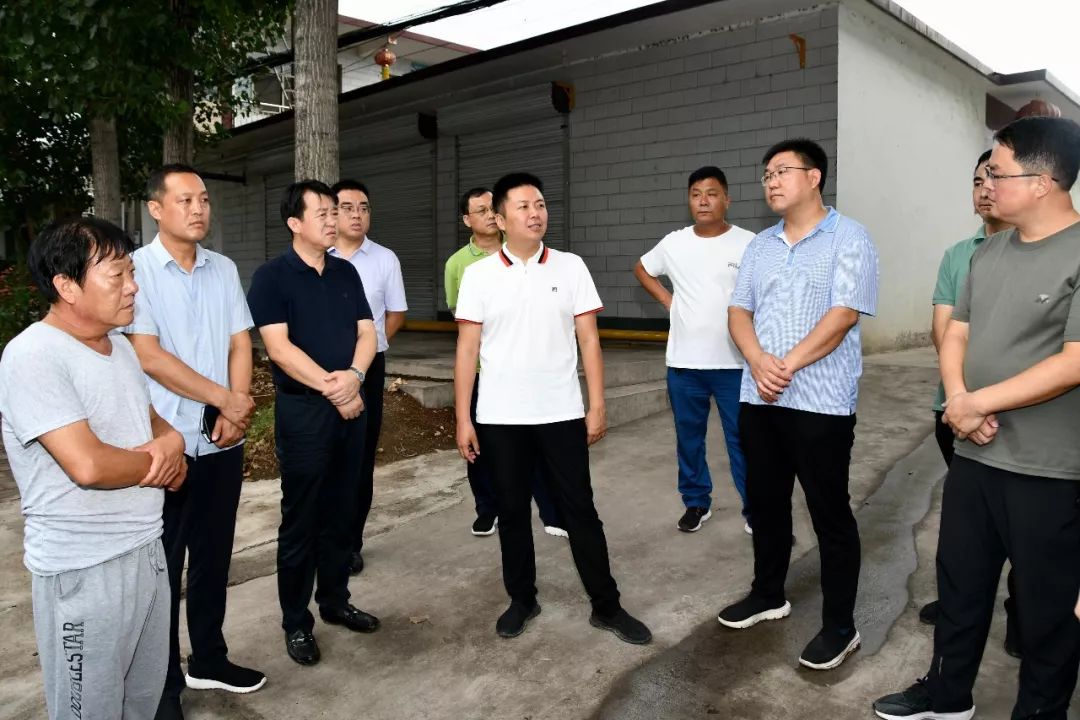 磁县县长张力超调研防汛抗旱,煤改气,安全生产等工作