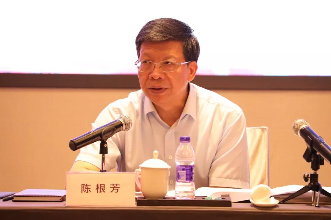 省教育厅党委书记,厅长陈根芳在全省设区市教育局书记