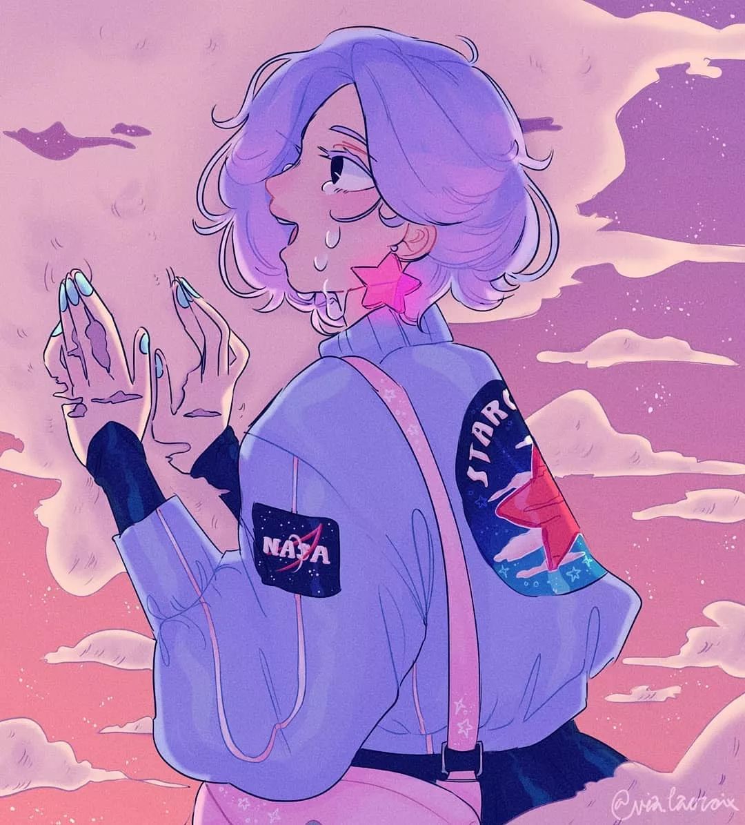 这种插画,女孩最想学!