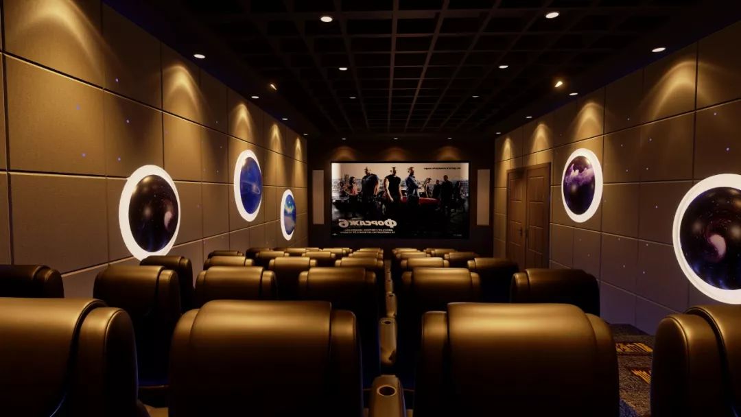 而有些人是想进入一部电影 vip观影厅 坐拥vip豪华真皮沙发 座椅为可