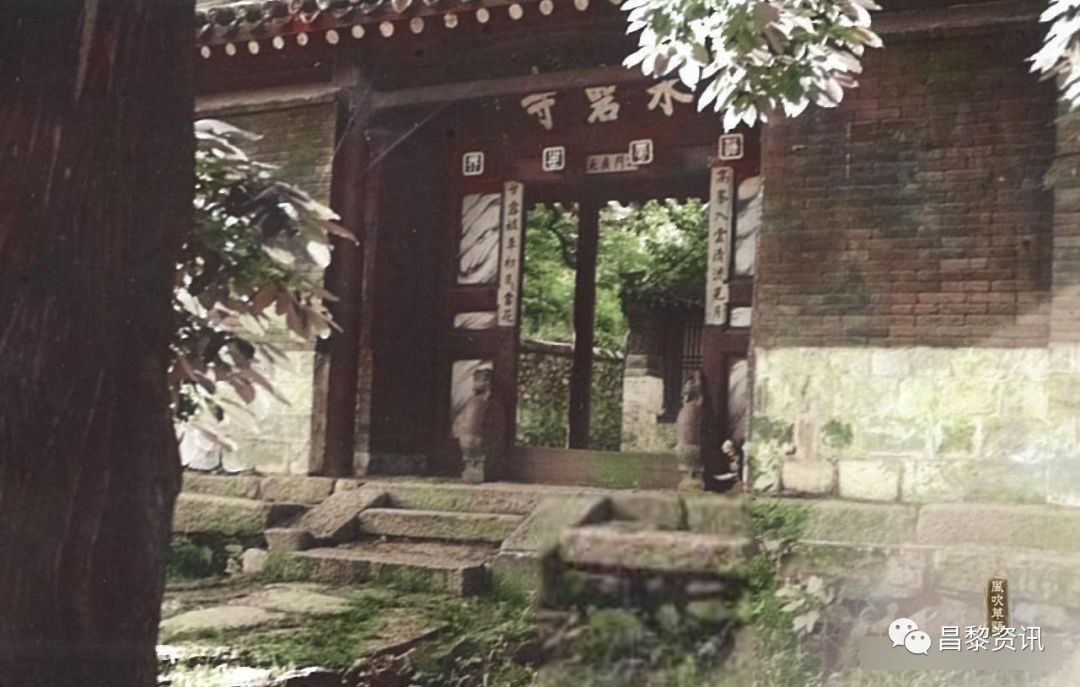 昌黎绝密老照片1938:老城门,火车站,水岩寺,菜市场等景象!