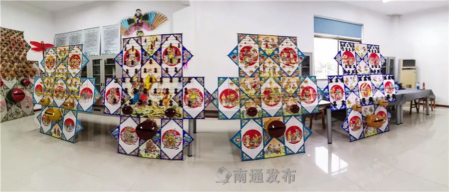 四大名著为主题南通四只大型板鹞风筝将逐鹿江苏工艺美术精品博览会