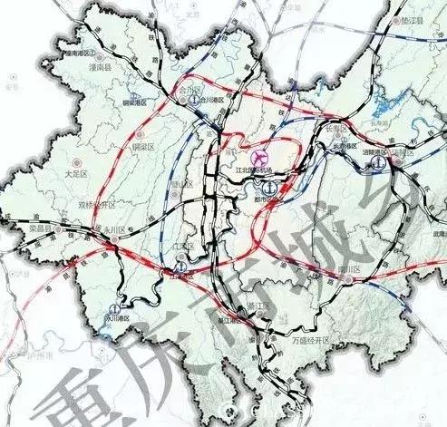 恭喜合川、江津、璧山!市郊铁路开建!区县到主