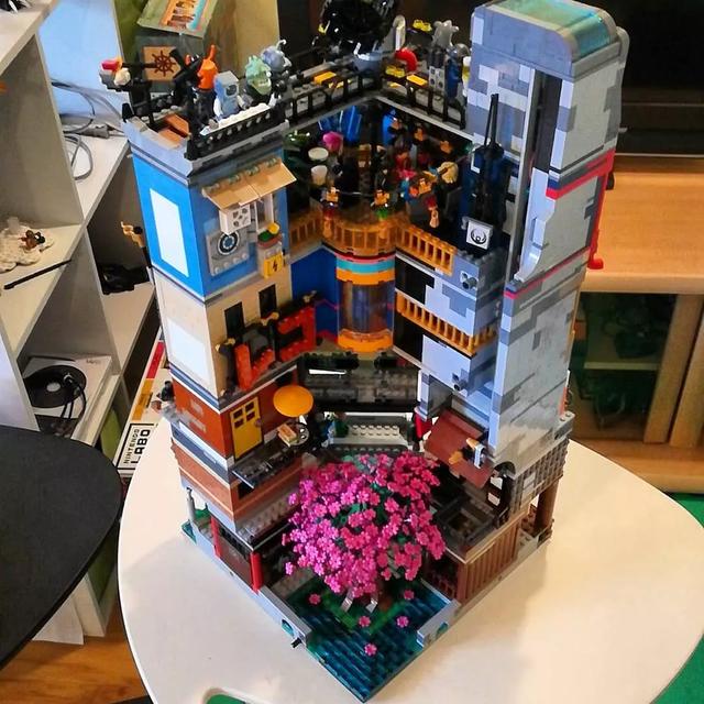 lego乐高moc作品欣赏哇今天的是大型巨作啊庞然大物