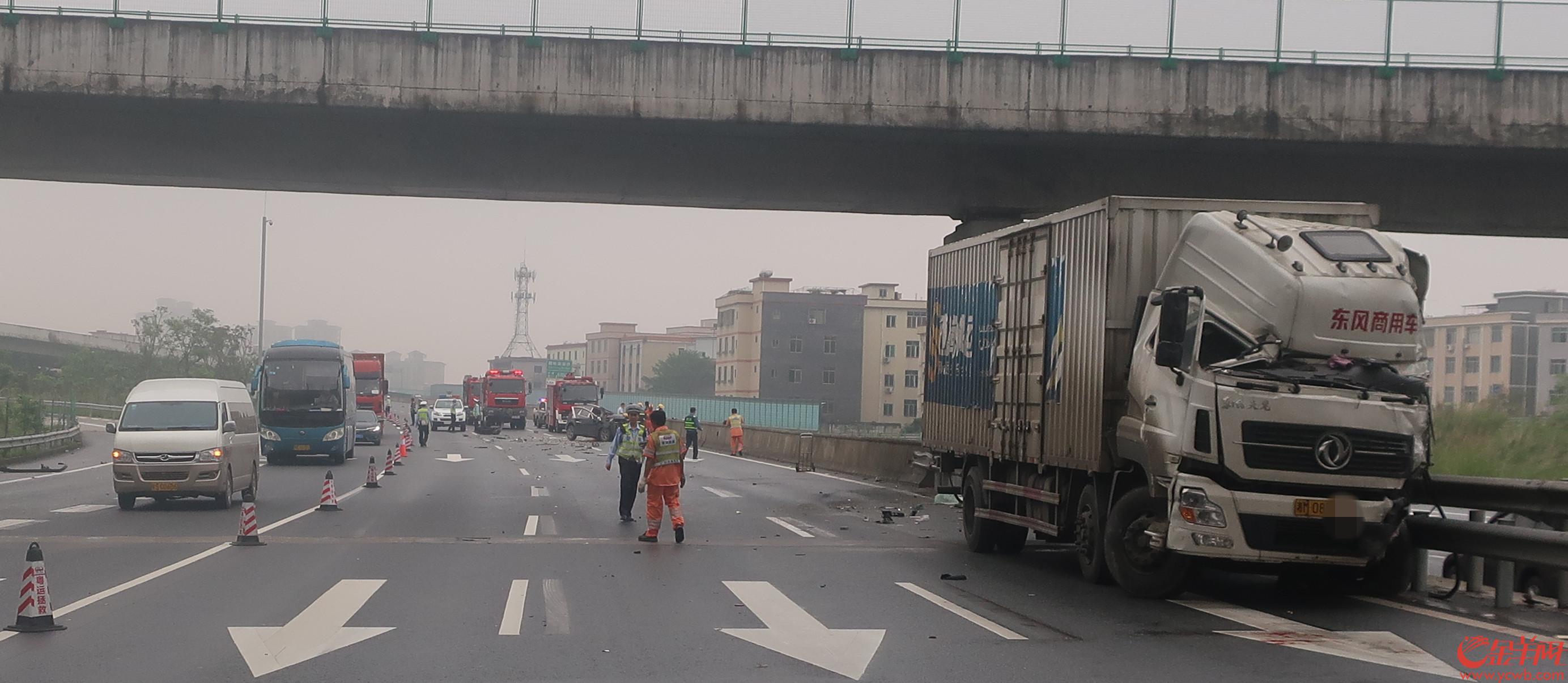 广州今年以来高速公路交通事故已致36人死亡
