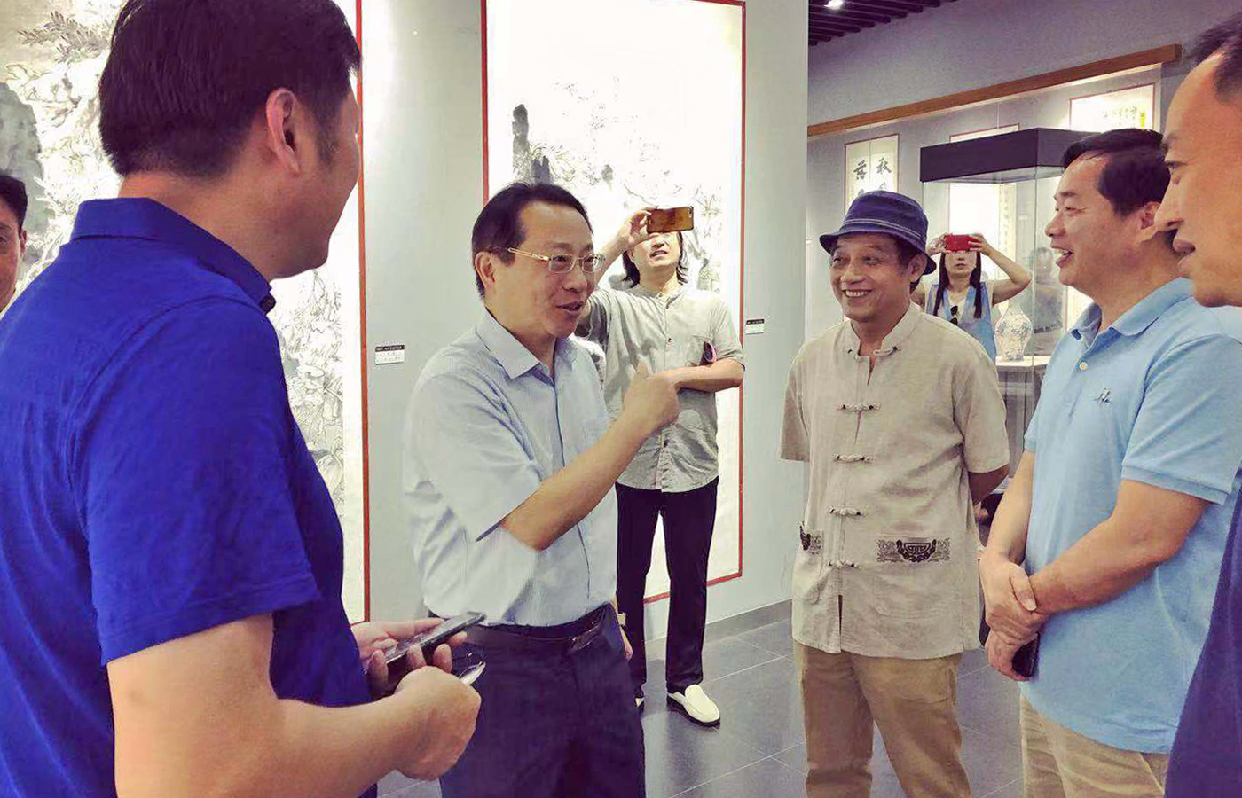 原创《汪德平/秦文书画作品展》在亳州市蒙城博物馆隆重举行