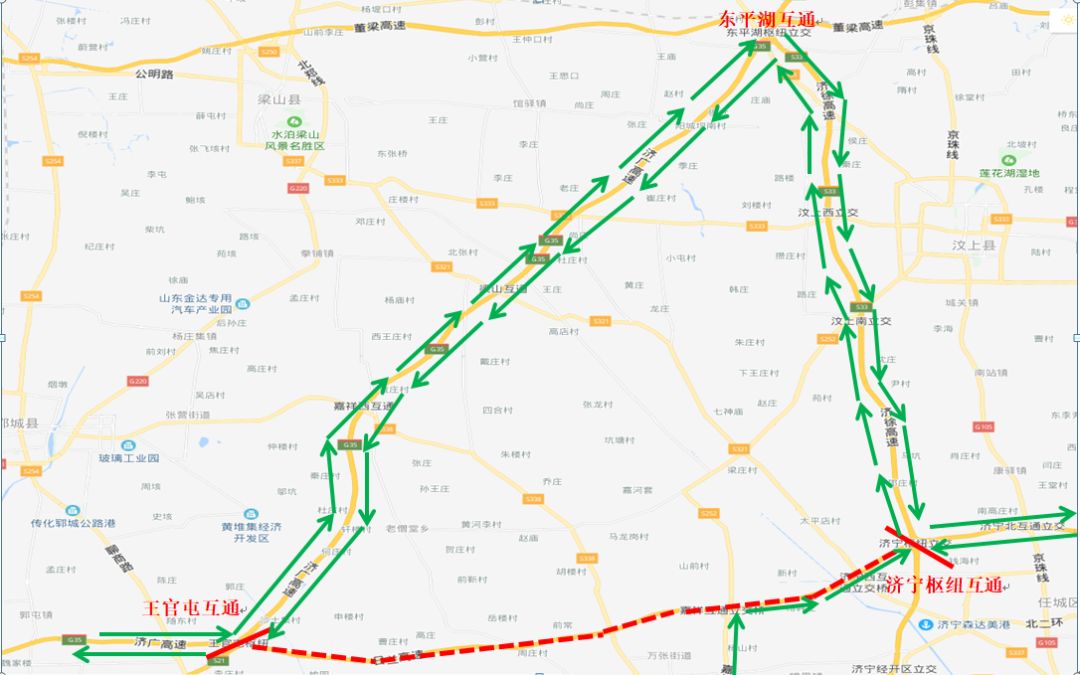 公告丨巨野至单县段王官屯枢纽互通g1511线320km处改扩建施工请绕行