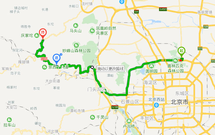 自驾京郊109国道之旅——门头沟田庄,一个石头堆砌的小村