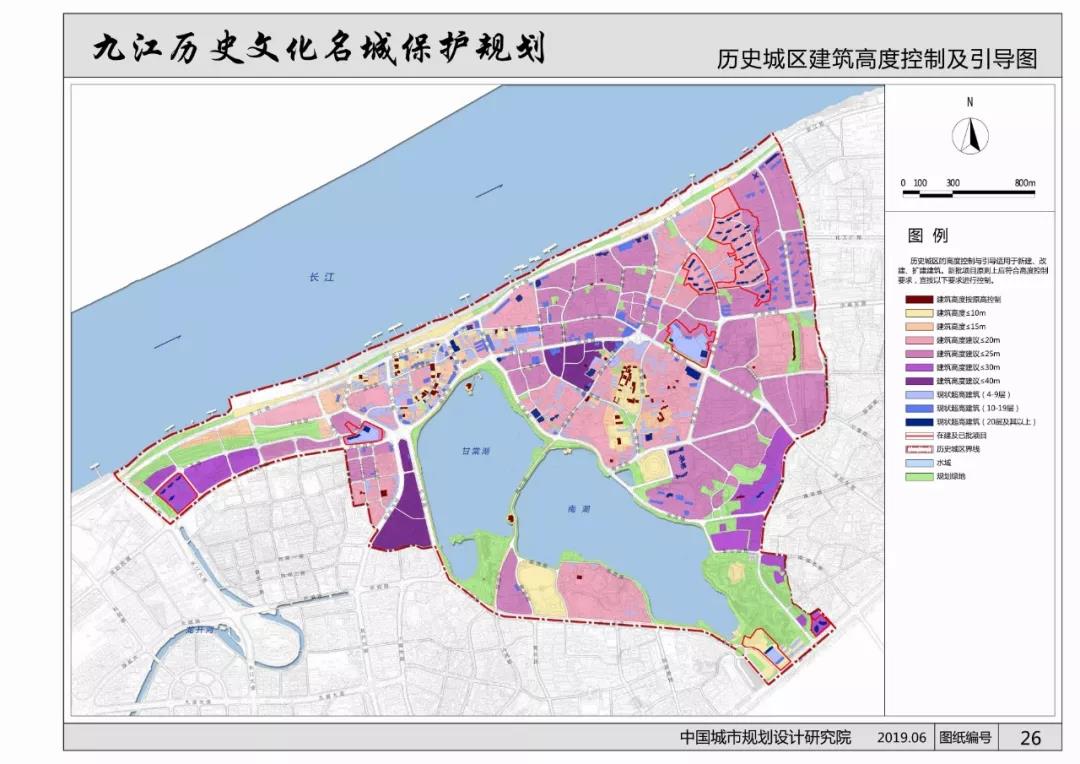 69通视区域及廊道:老城区与庐山,历史文化街区及历史文化风貌区之间