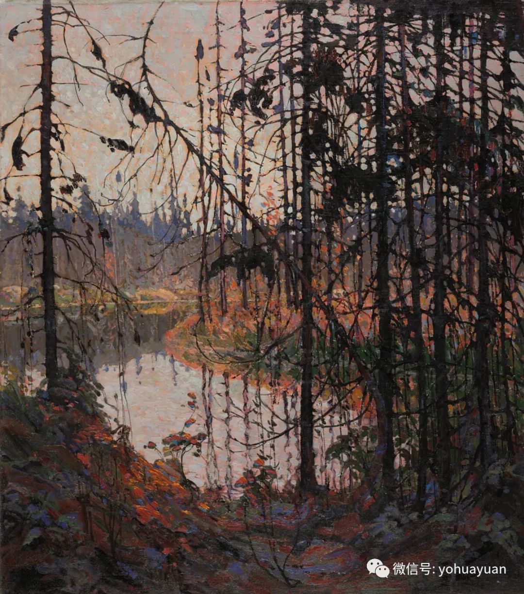 油画风景欣赏TomThomson 汤姆森