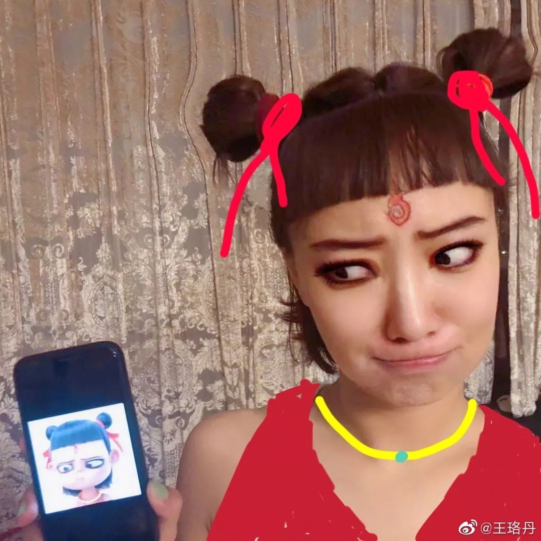 原创哪吒火了连迪丽热巴娜扎杨超越都上头