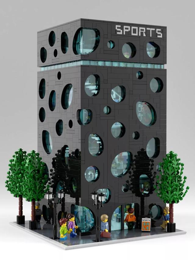 lego乐高moc作品欣赏蒸汽朋克及其他建筑小场景