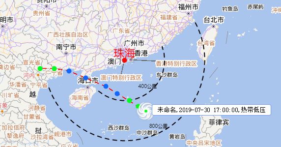 紧急提醒:珠海台风预警发布!直扑广东,海南,暴雨大暴雨来袭