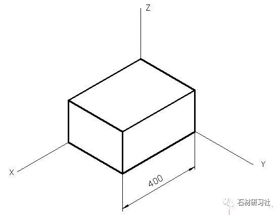 石材cad | cad中轴测图的尺寸标注方法