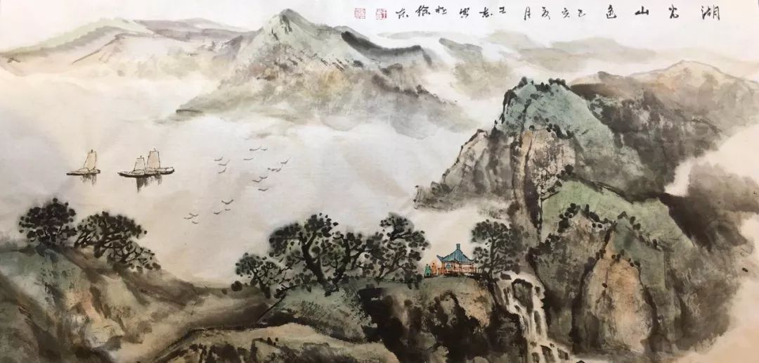 原创「艺术中国—王志山水画作品赏析