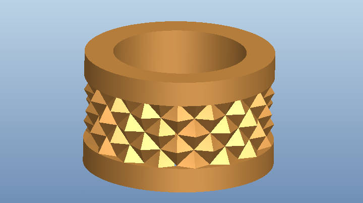 Proe可变截面扫描-创建魔戒