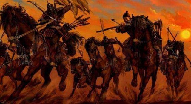 一声 令下千里疆场剑眉 一眨急驰 漠北豪情 迸发夜袭 王庭灰飞烟灭 一刹那