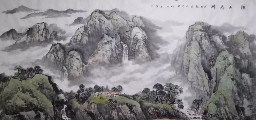 原创「艺术中国—王志山水画作品赏析