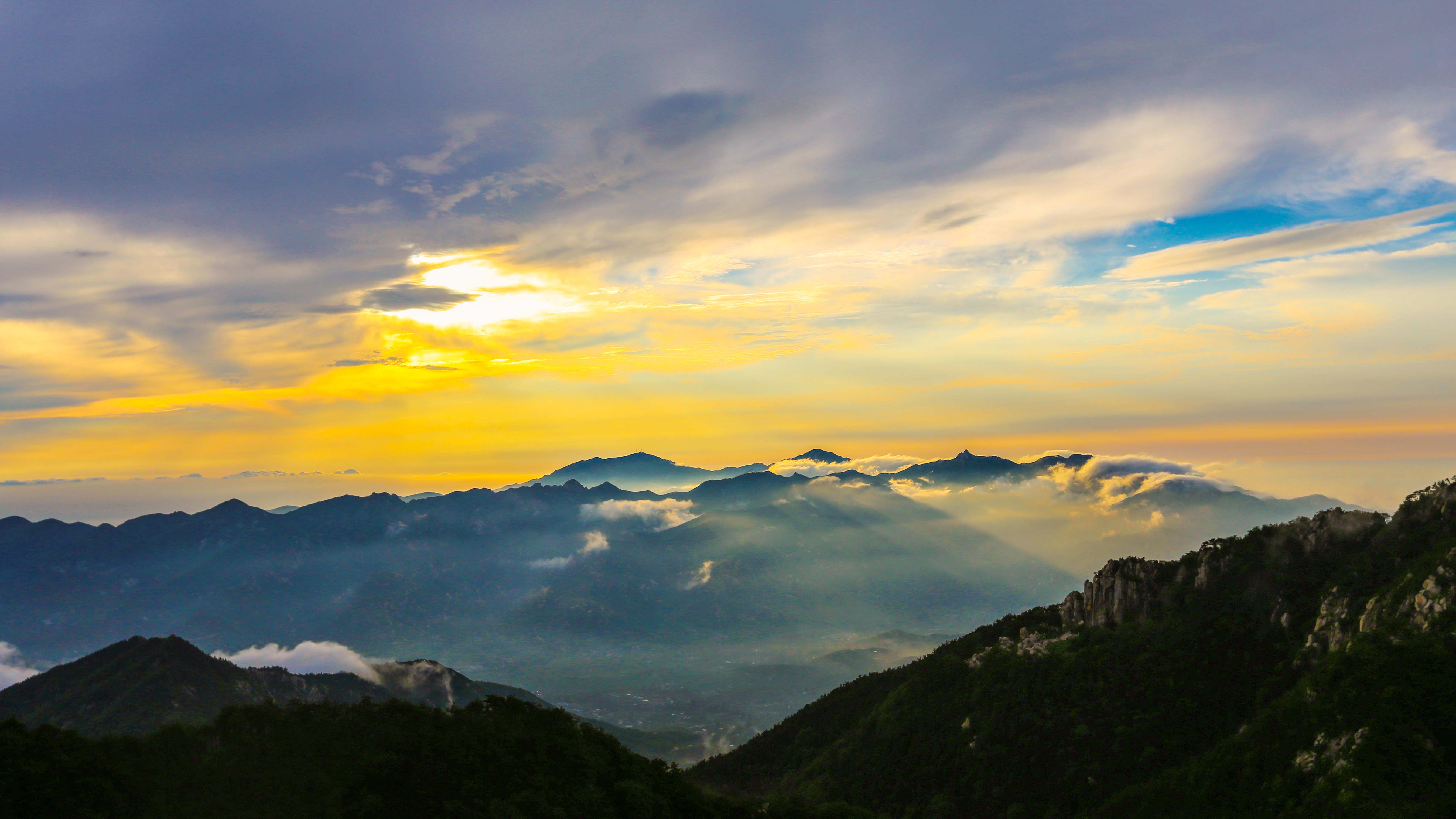 沂蒙山绝美风光