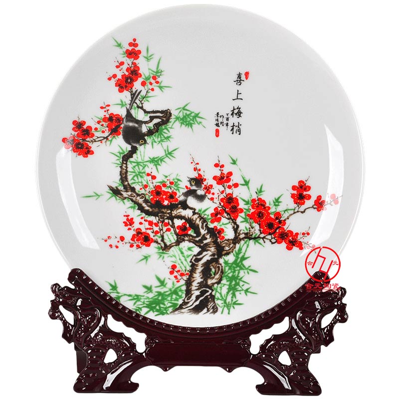 纪念盘礼品定制加照片景德镇陶瓷纪念盘生产厂家