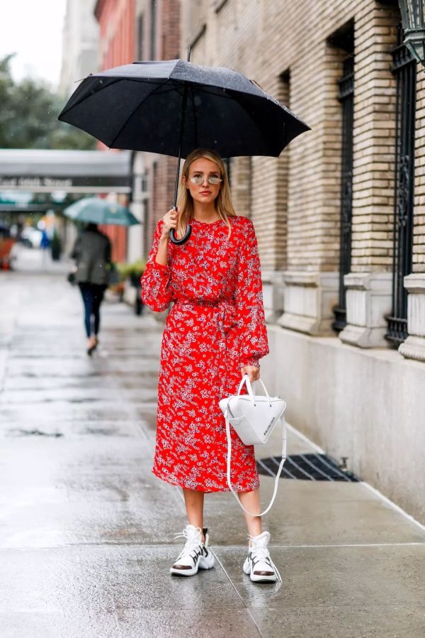 Printed dress