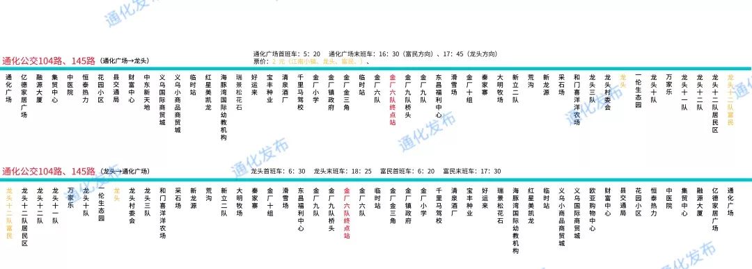 2019年通化市区最新最全的公交线路图和站点分布来啦