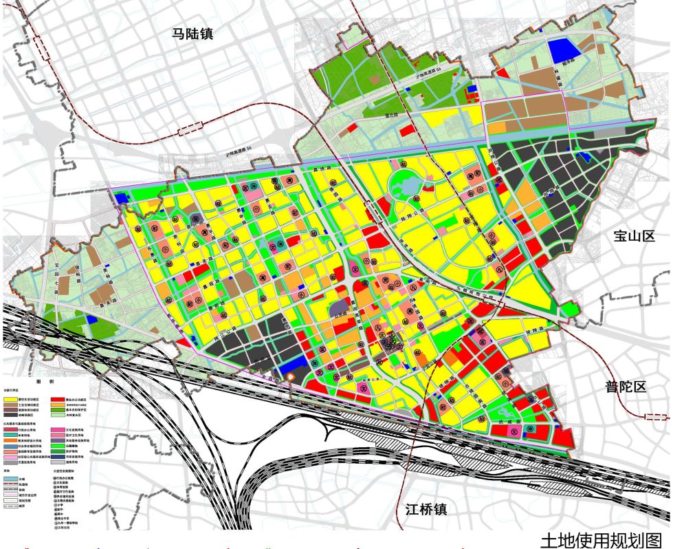 本次规划范围为南翔镇行政辖区,东与宝山区,普陀区相接,南邻江桥镇,西