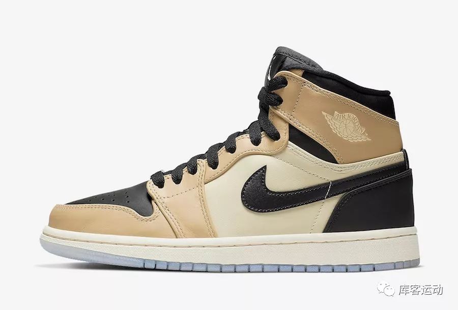 air jordan 1 high premium 珍珠奶茶配色官网图