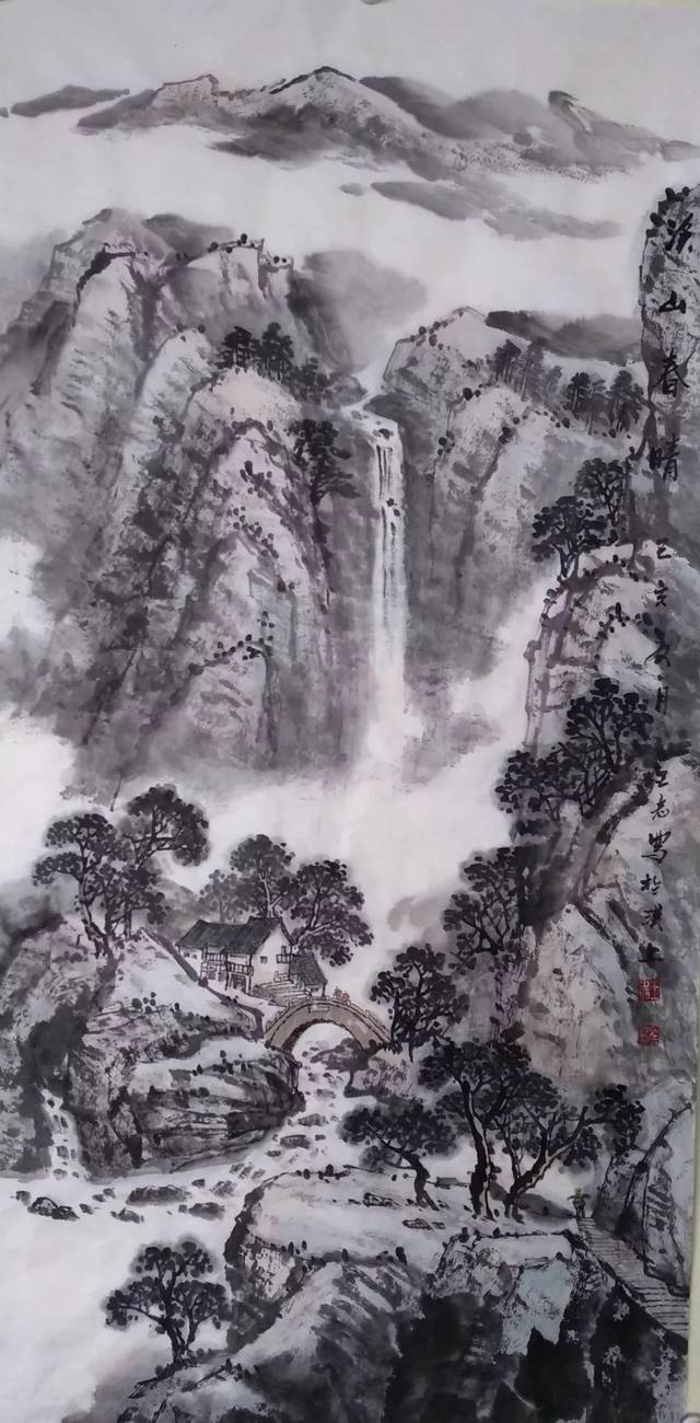 原创「艺术中国」——王志山水画作品赏析