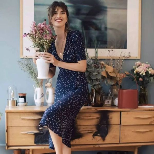 Printed dress