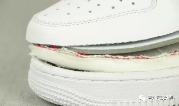 莆田制造nike air force 1空军一号拆解