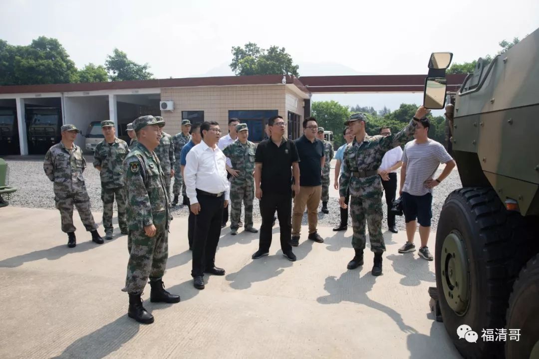 当天下午,市领导一行先后来到31620部队,73123部队和海警福清工作站