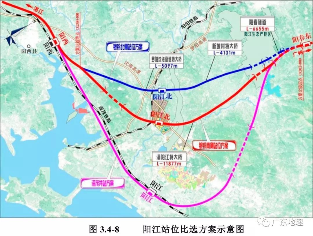 广湛高铁最终线路图 2019广湛高铁最新线路图 广湛高铁最新线路图高清