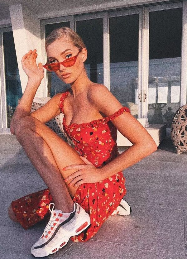 Printed dress