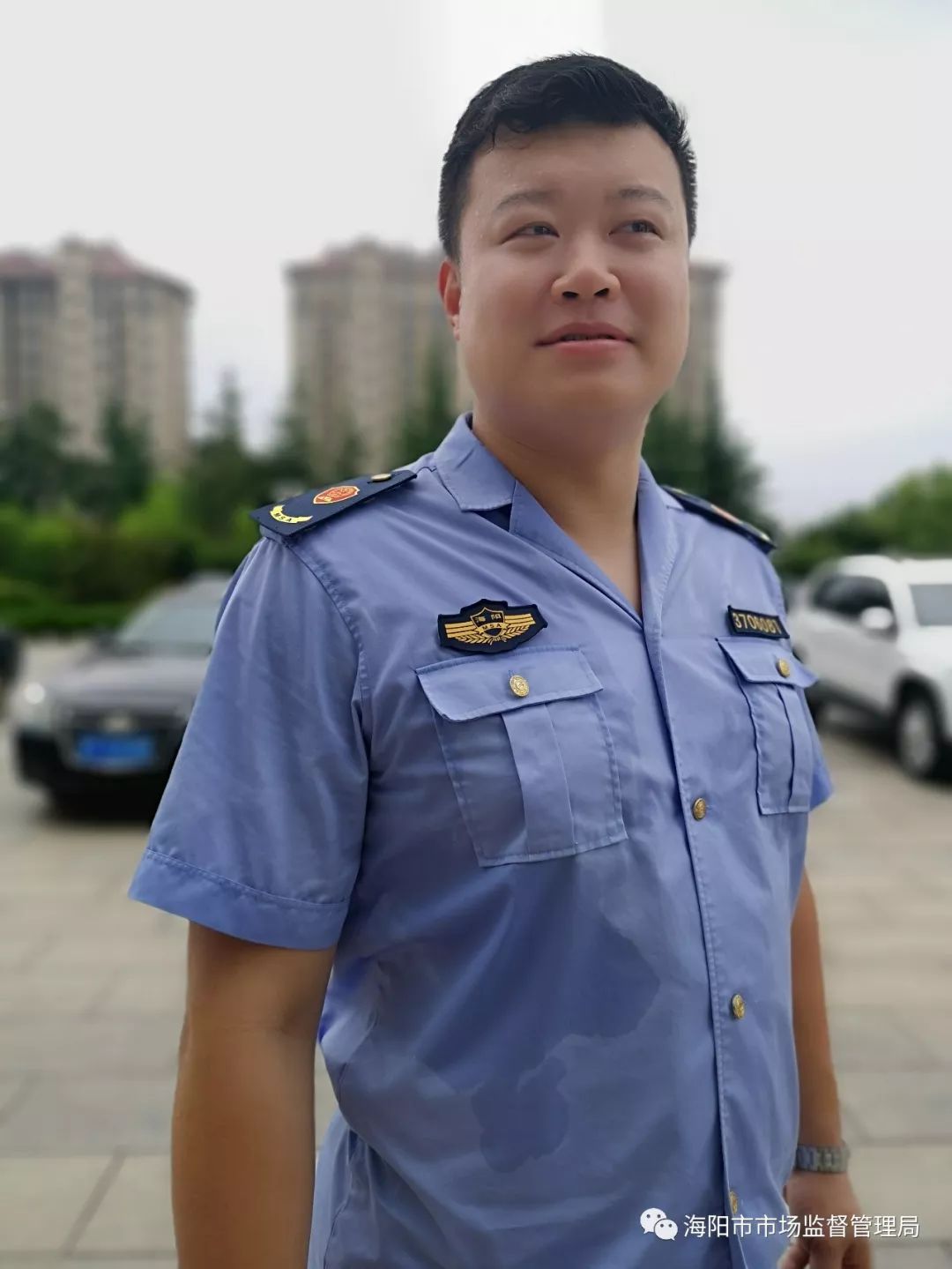 还有这一道道"制服蓝" 确认过眼神 他们, 是我们可敬可爱的市场监管人