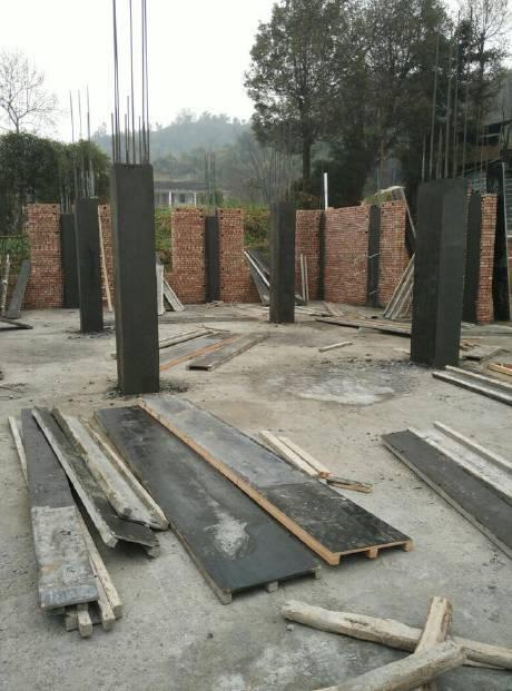浙江农村四层别墅施工实拍,4个月建主体花费35万