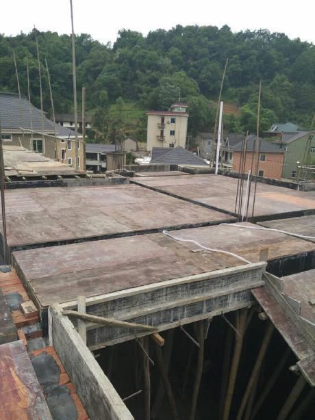浙江农村四层别墅施工实拍,4个月建主体花费35万