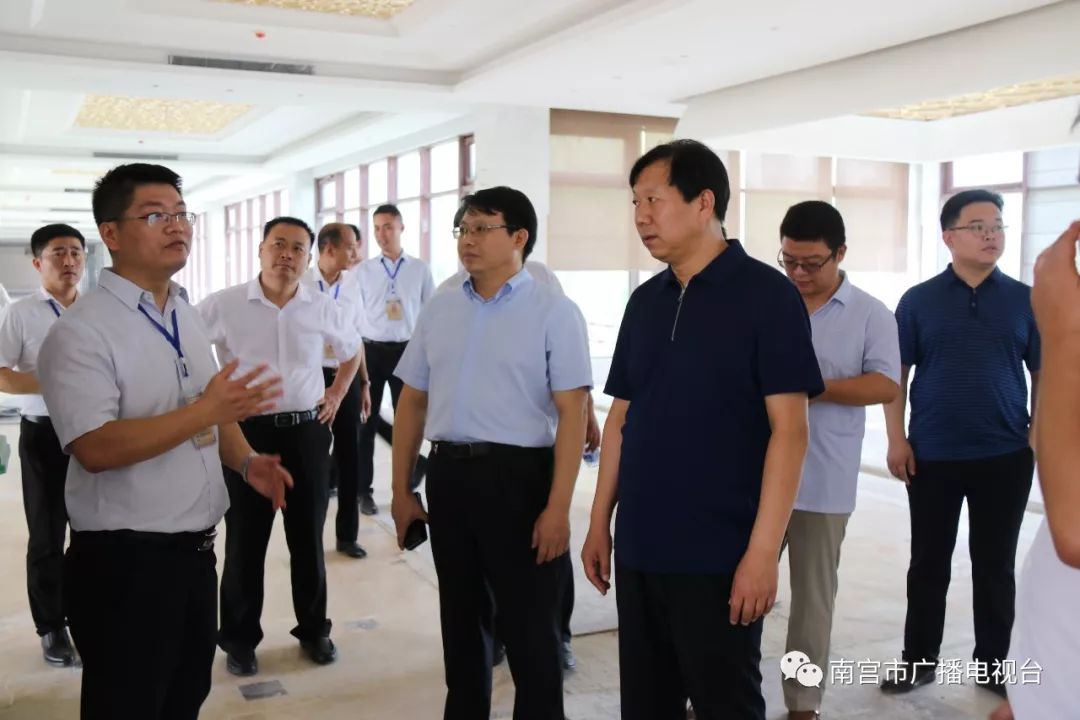 刘金宇调研城市建设重点项目