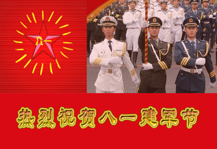 八一建军节表情包动态表情包合集