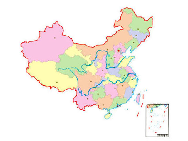 中国一点都不能少——你应该了解的中国示意地图