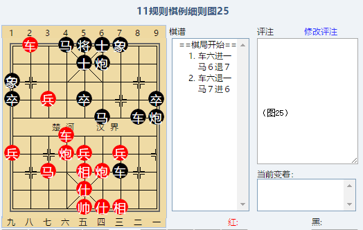 《象棋竞赛规则2011》,棋例细则第五篇,中国象棋规则图解