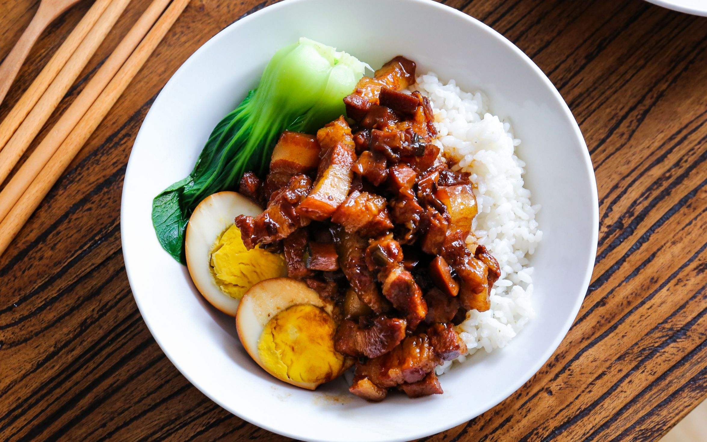 Kit Wai's kitchen : 咸鱼肉燥饭 ～ Rice with Simmered Pork & Salted Fish