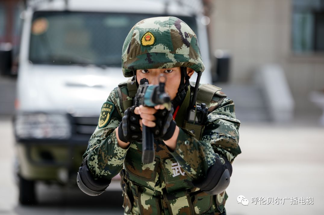 致敬八一 |我们是呼伦贝尔武警!我们是中国军人!