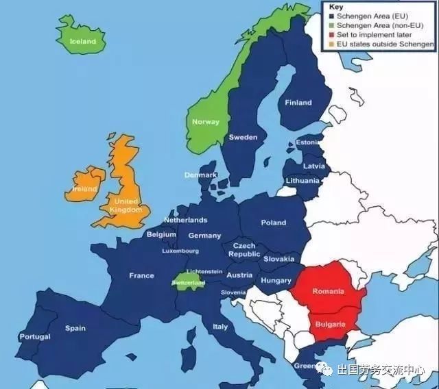 哪些国家属于申根国或者是欧盟国家?