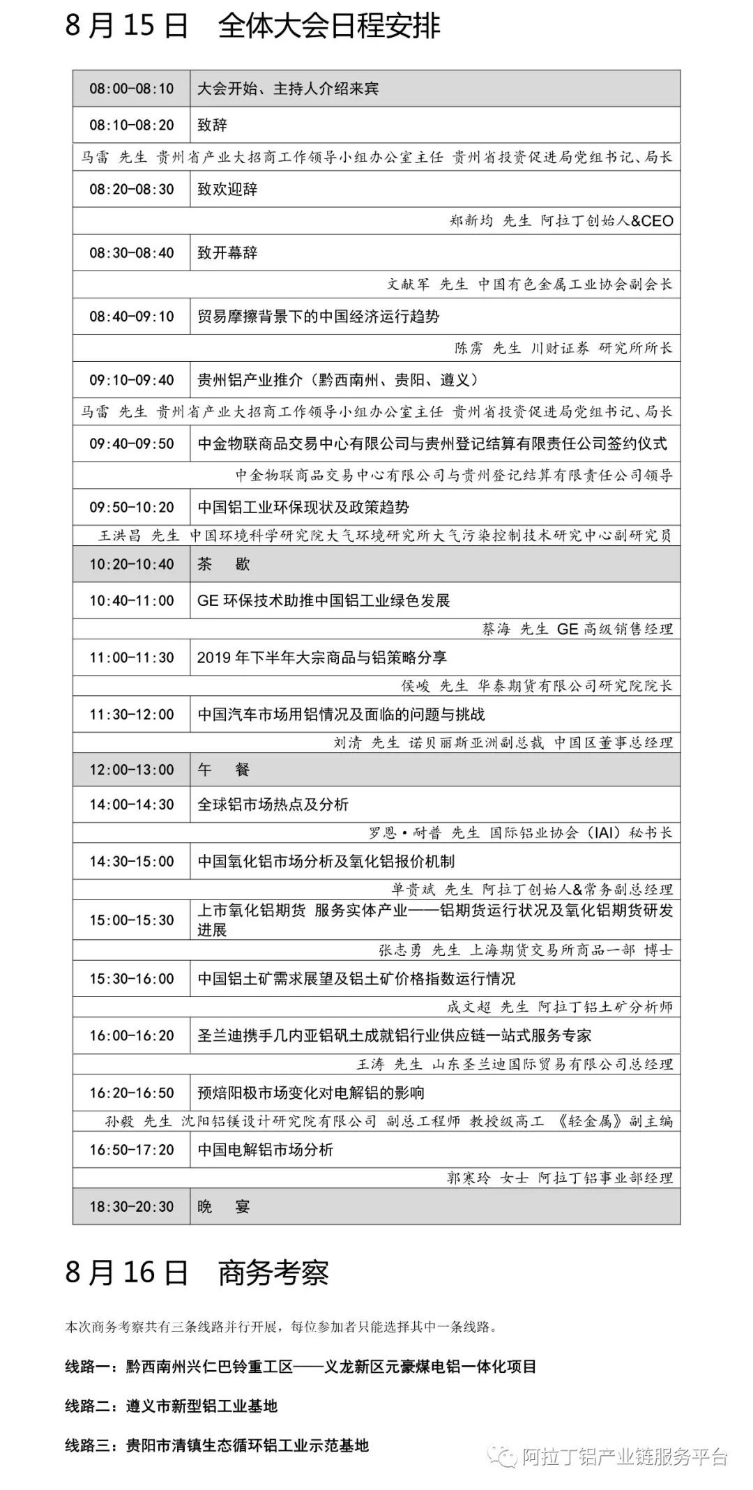 2019中国铝业峰会智慧会务系统 2019中国铝业峰会智慧会务系统