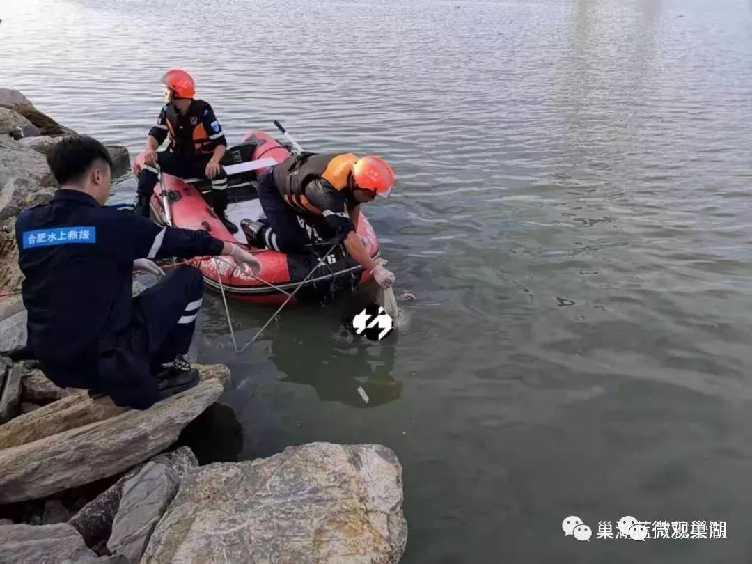 今晨,一女孩在巢湖大桥附近溺水身亡.