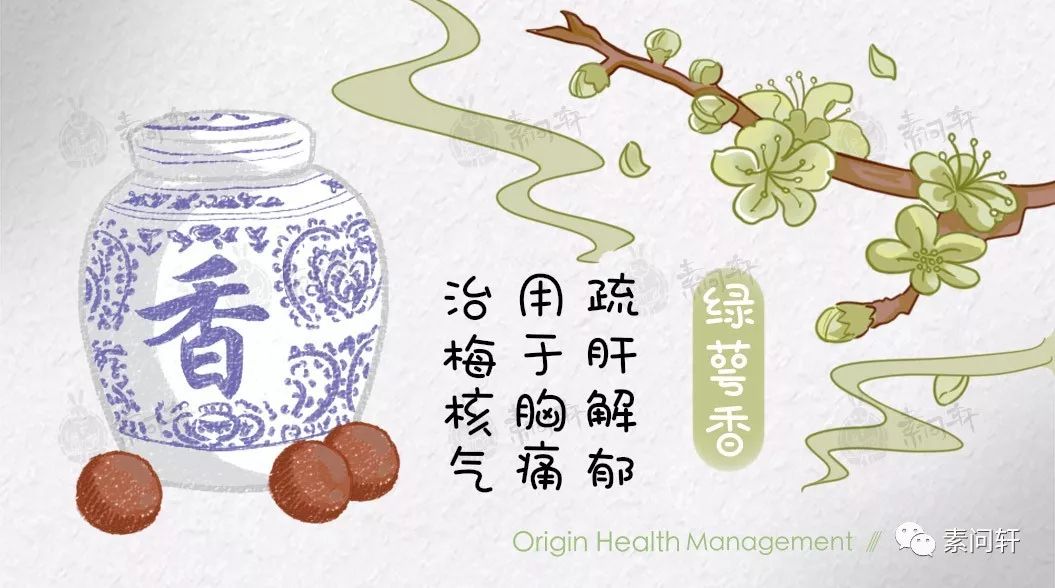 疏肝解郁,治胸胁胀痛,胸闷不舒,神衰弱,它还可以用来治梅核气