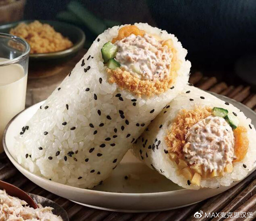 麦克思diy花式米饭kfc金枪鱼饭团一位90后妈妈的画像