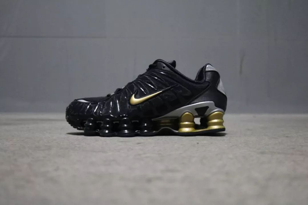 bt限量发售【复古黑金加持 nike shox tl】